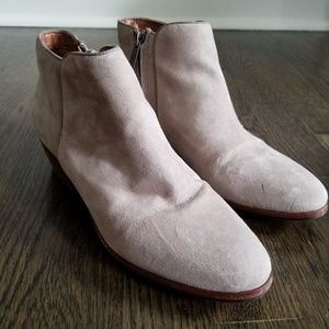 Sam Edelman Petty Bootie Putty Suede 7.5